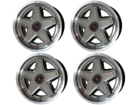Set ruote speedART 18" stile ATS monoblocco e copriruota Grigio. Porsche 964 / 993 / 996 / 997.1 / 986 / 987 / 928 Set ruote speedART 18" stile ATS monoblocco e copriruota Grigio. Porsche 964 / 993 / 996 / 997.1 / 986 / 987 / 928